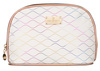 A white single-compartment travel cosmetic bag PTN KOS-L01-F White Peterson