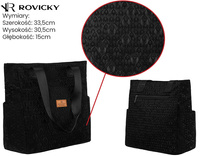 Torebka damska R-TZ-01 Black W07