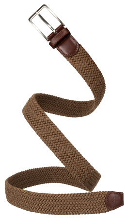 Pasek Parciany R-PAR-PU-115 Beige-Brown