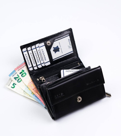 Portfel skórzany R-RD-02-GCL-Q Black