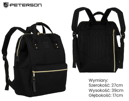 Plecak PTN ALFA Black