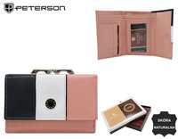 PETERSON PTN RD-18-GCL-S RFID leather wallet