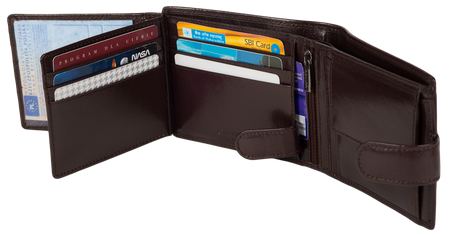 Portfel skórzany RFID ROVICKY PC-103L-BAR