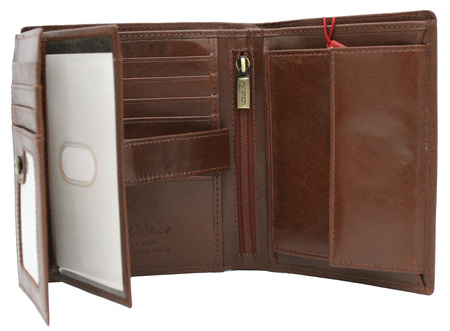 PETERSON PTN 22307-VT RFID leather wallet