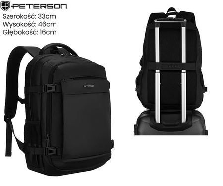 Plecak Peterson PTN HY242 Black