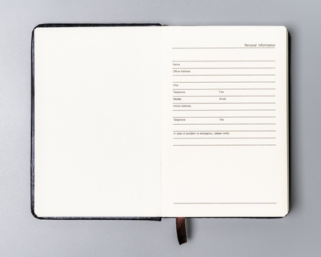 Notes Peterson PTN NOT-6-LN-Q4 Black