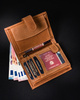 Leather Wallet PTN 333Z 2-1-5 Cognac