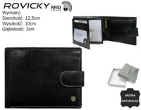 ROVICKY N992L-RVT RFID leather wallet