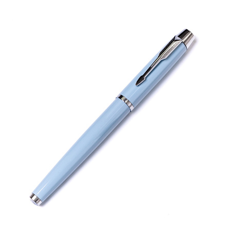 Długopis w pudełku Peterson PTN 222-GB L.Blue-Silver
