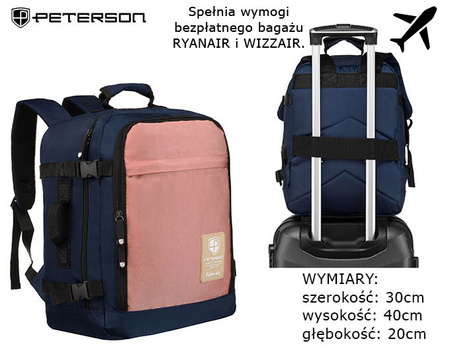 Plecak z poliestru PETERSON PTN APP-0266