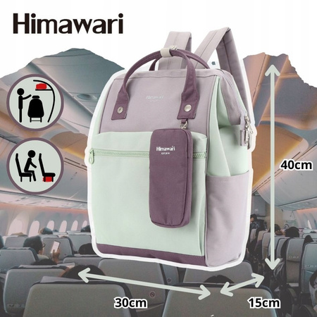 Himawari Travel Backpack with Laptop Compartment and Phone Case 1027-11