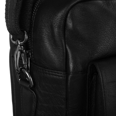 NO LOGO leather laptop bag LAP-15603-NDM-NL