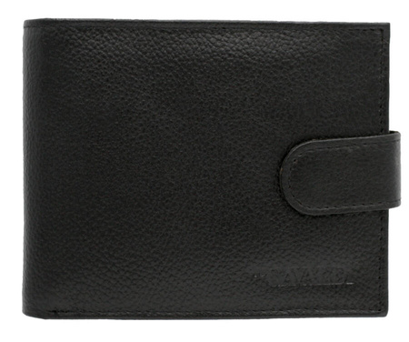 Portfel skórzany N992L-GPDM Black