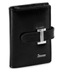 Skórzane etui na dokumenty PTN BP-BC-102 Black