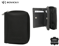 Portfel damski skórzany R-23-17-LFN Black