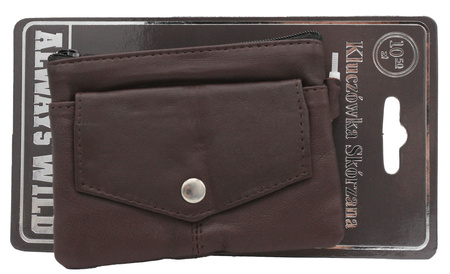 Skórzane etui na klucze KC-01-PDM D.Brown