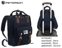 PETERSON PTN 2023-6 polyester backpack