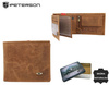PTN N992-CHM-M Leather Wallet Cognac