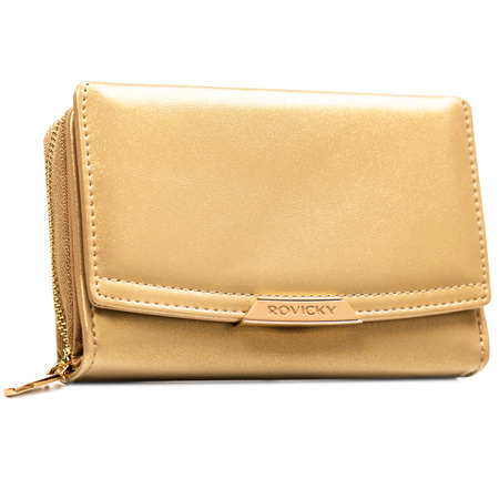 Portfel damski eko R-001-WD8 D.Beige