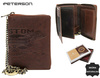 PETERSON PTN N4C-07-HWM-1285 men's RFID leather wallet