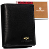 Women's Leather Wallet PTN 2549-BO Black