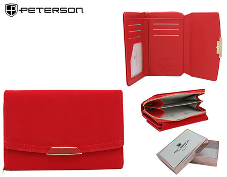 Portfel damski eko PTN 001-WEI Red