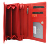Portfel damski skórzany na blistrze R-D1520-NCD-BL Red