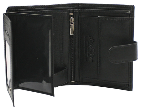 Portfel męski skórzany PTN N4L-DOT Black