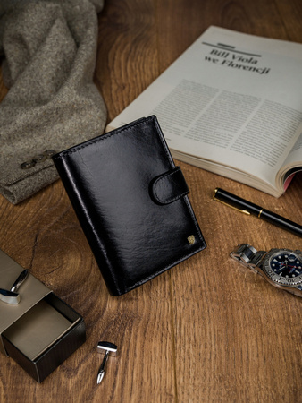 ROVICKY N4L-RVT RFID leather wallet