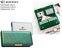 Portfel damski eko R-005-BF8 Green