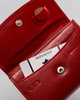 Women's leather wallet R-RD-40-GCL Red