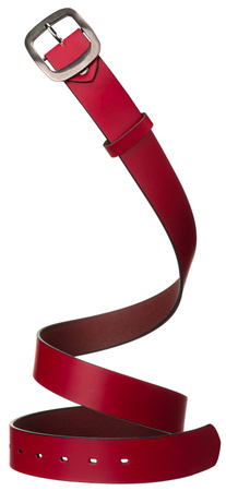 Pasek skórzany ALWAYS WILD LADY NO.4 Red