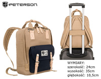 PETERSON PTN 2023-4 polyester backpack