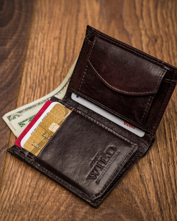 Leather wallet Always Wild N20191-VTK-D