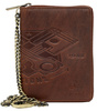PETERSON PTN N4C-02-HWM-1230 men's RFID leather wallet