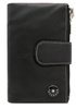 Portfel damski skórzany PTN D24-M-MNK Black Multi