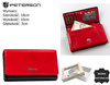 Portfel skórzany PTN KA-19 Red+Black