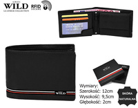 Portfel skórzany RFID ALWAYS WILD N992-GV Black