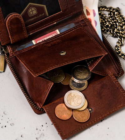 Portfel męski skórzany PTN N4C-09-HWM