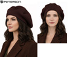 Beret damski PTN BER-A10 Brown