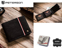 PETERSON PTN 304P-01 RFID leather wallet