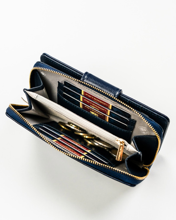 Portfel damski PU PTN 008-HF Navy