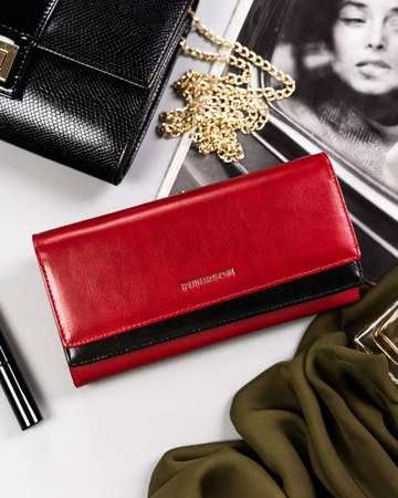 PETERSON PTN 421028-SG RFID leather wallet