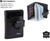 Skórzane etui na dokumenty PTN BP-BC-103 Black