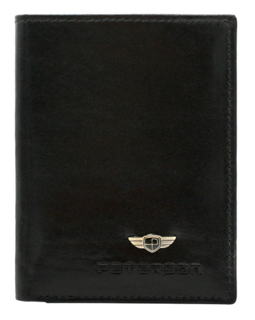 Three-Piece Gift Set: Men's Wallet, Cardholder and Keychain by Peterson PTN SET3-N79-VT