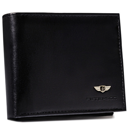 Portfel skórzany RFID PETERSON PTN 380-P