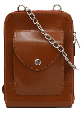 Torba skórzana 4822-SB Camel