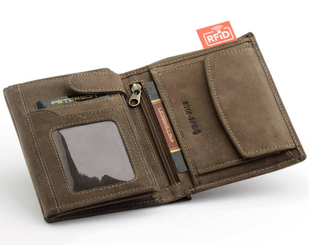 Hunter leather wallet PTN 317 2-1-4
