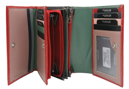 Portfel skórzany RFID 4U CAVALDI RD-22-GCL