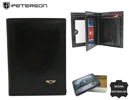 PETERSON PTN 22310-VT RFID leather wallet